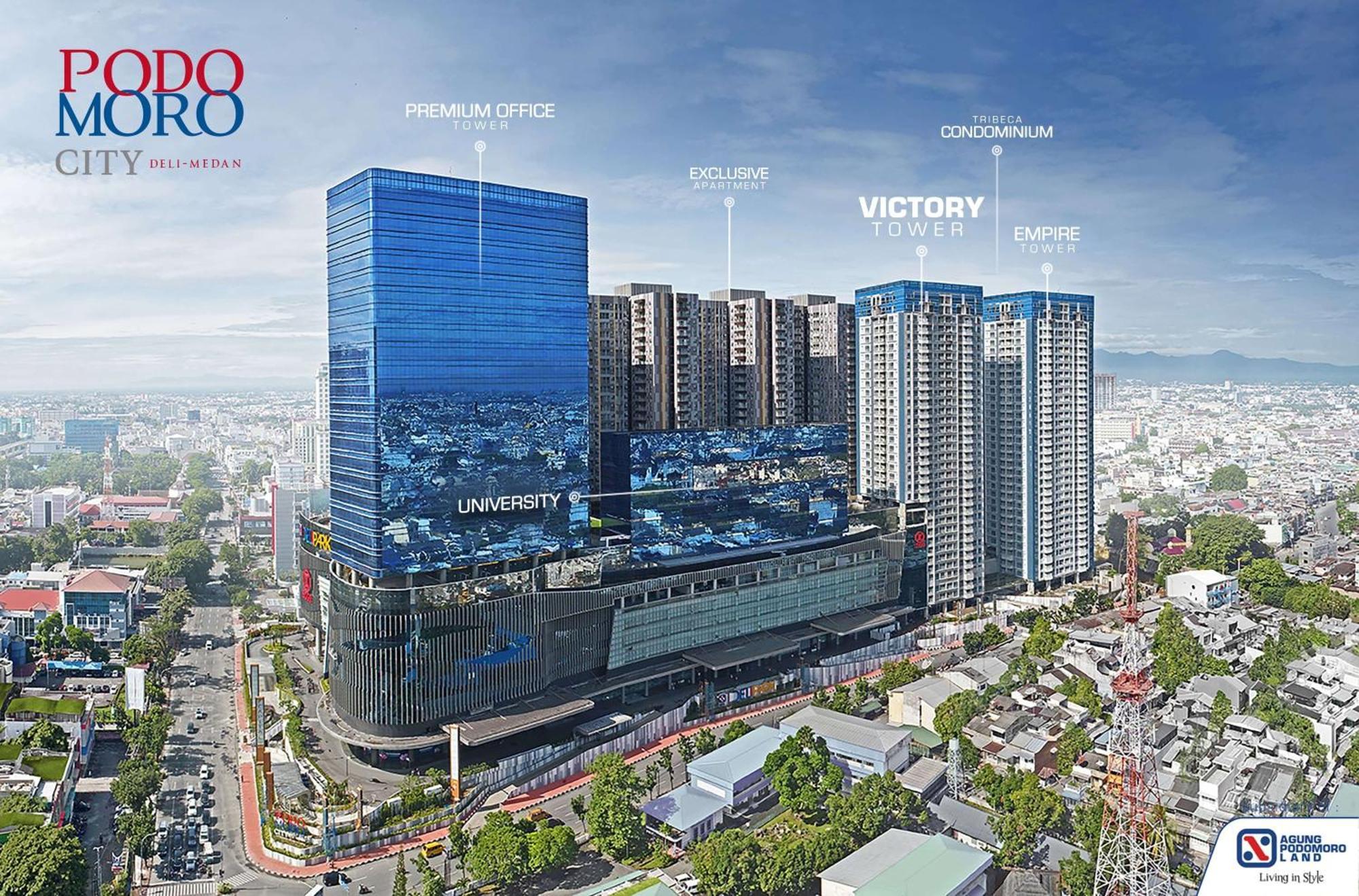 Delipark Mall Luas 60meter 2kamar Lexington Lt18 * Medan