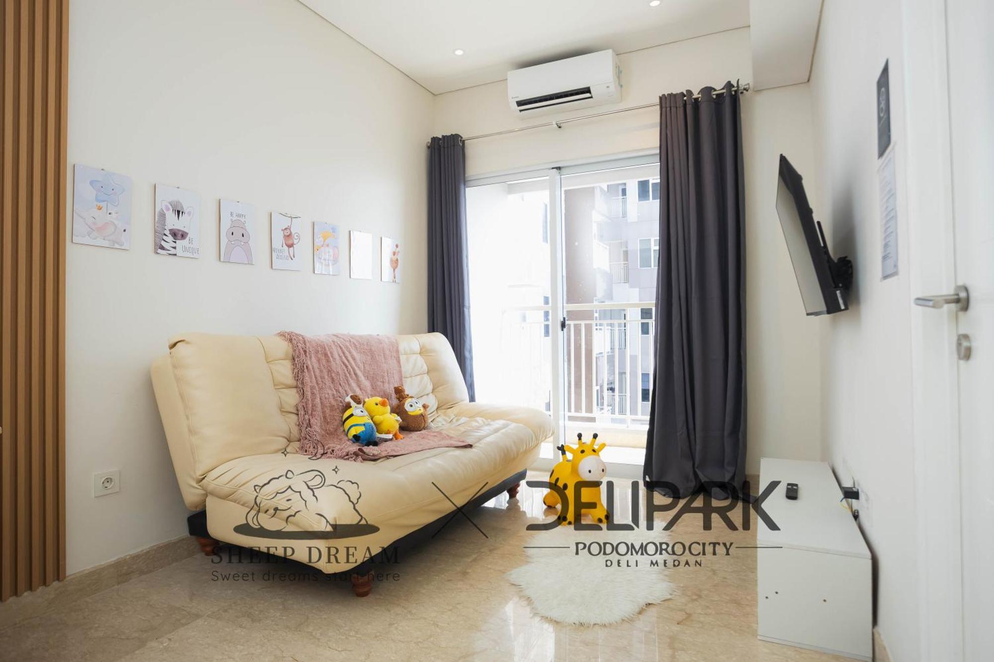 Delipark Mall Luas 60meter 2kamar Lexington Lt18 * Medan