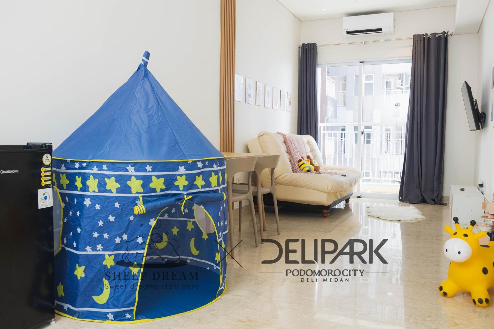 Delipark Mall Luas 60meter 2kamar Lexington Lt18 Apartemen Medan
